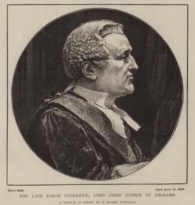 A néhai Coleridge báró, Anglia főbírója